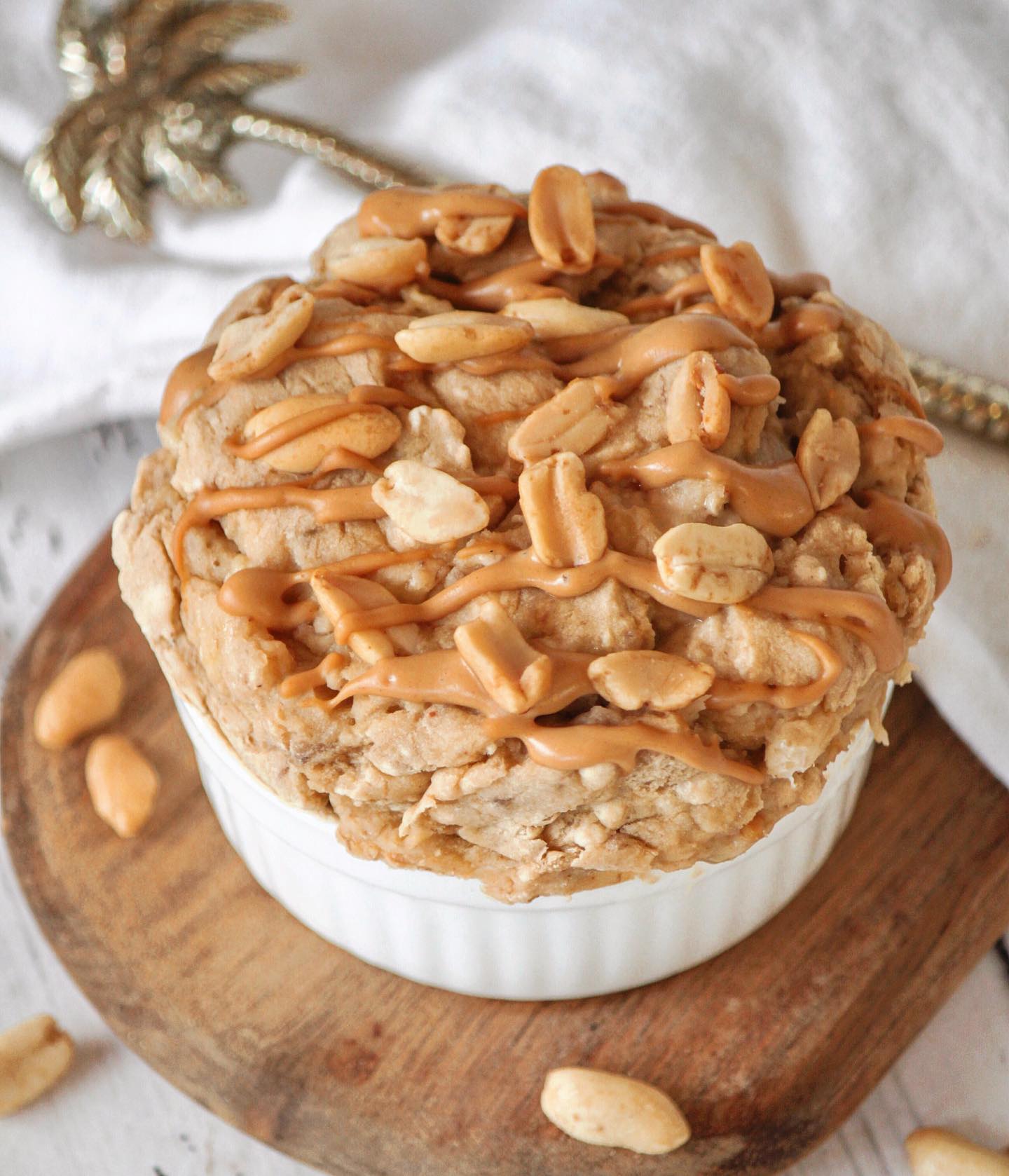 Peanut Butter Banana Baked Oats