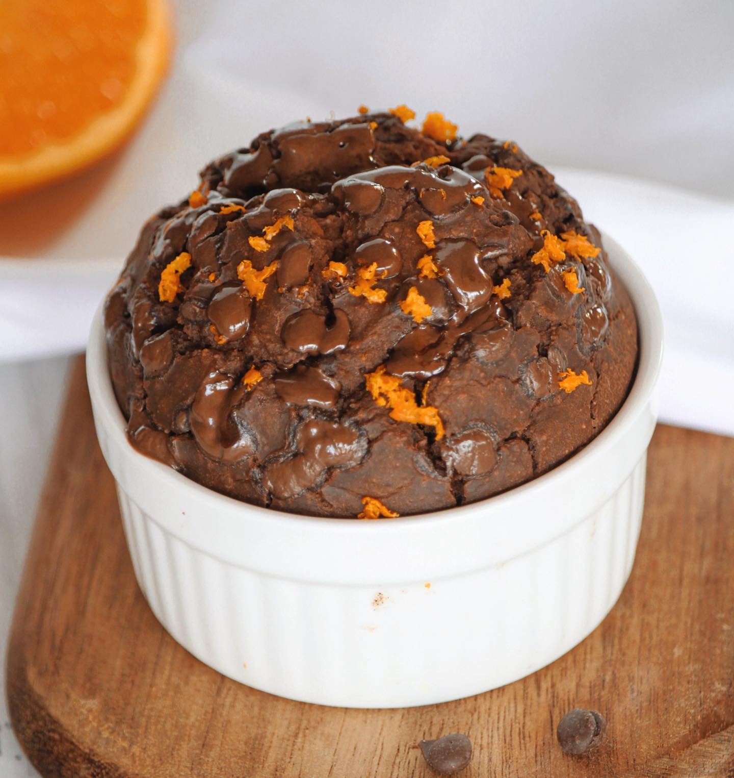 Choc Orange Baked Oats