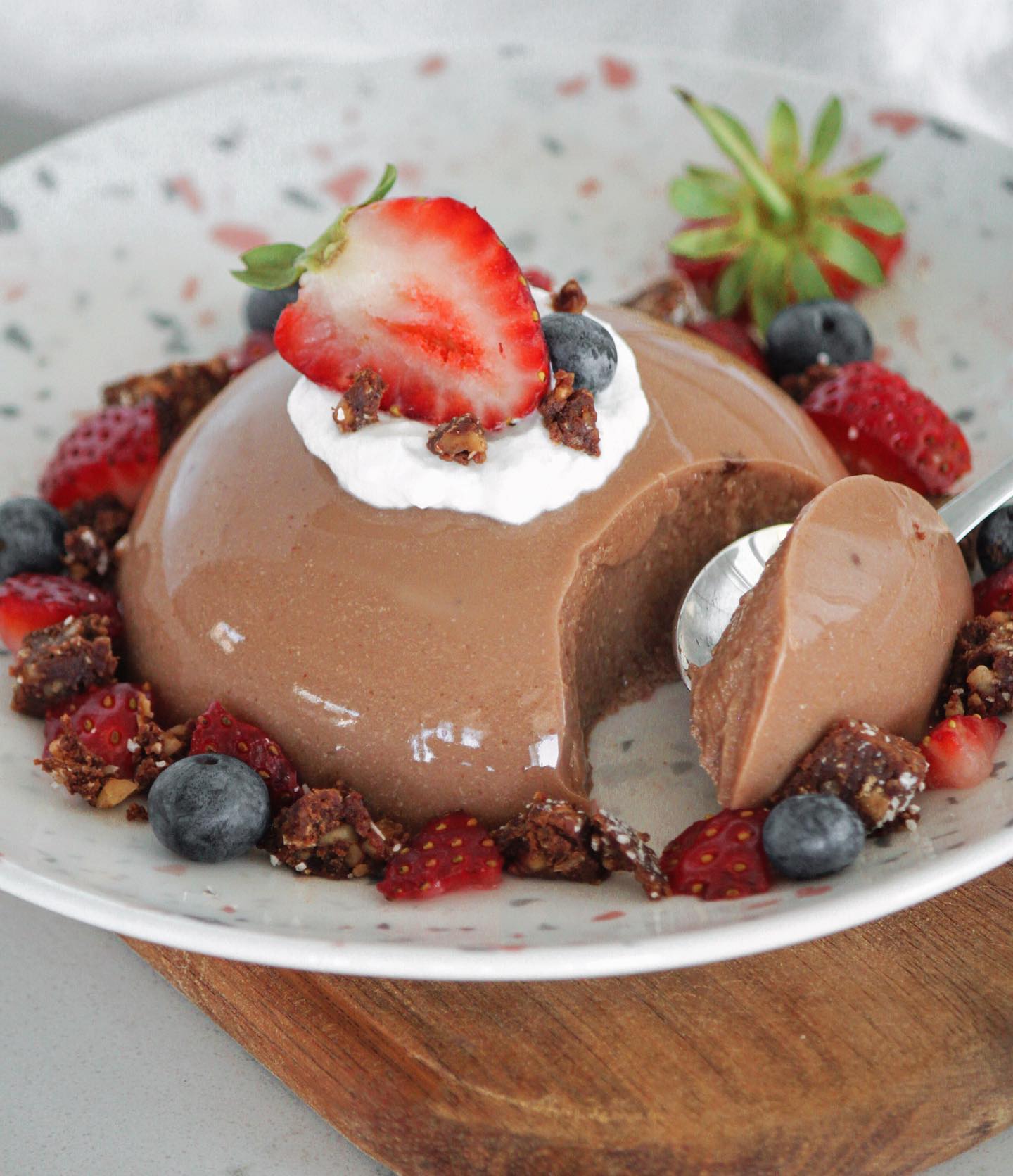 Decadent Chocolate Protein Pudding