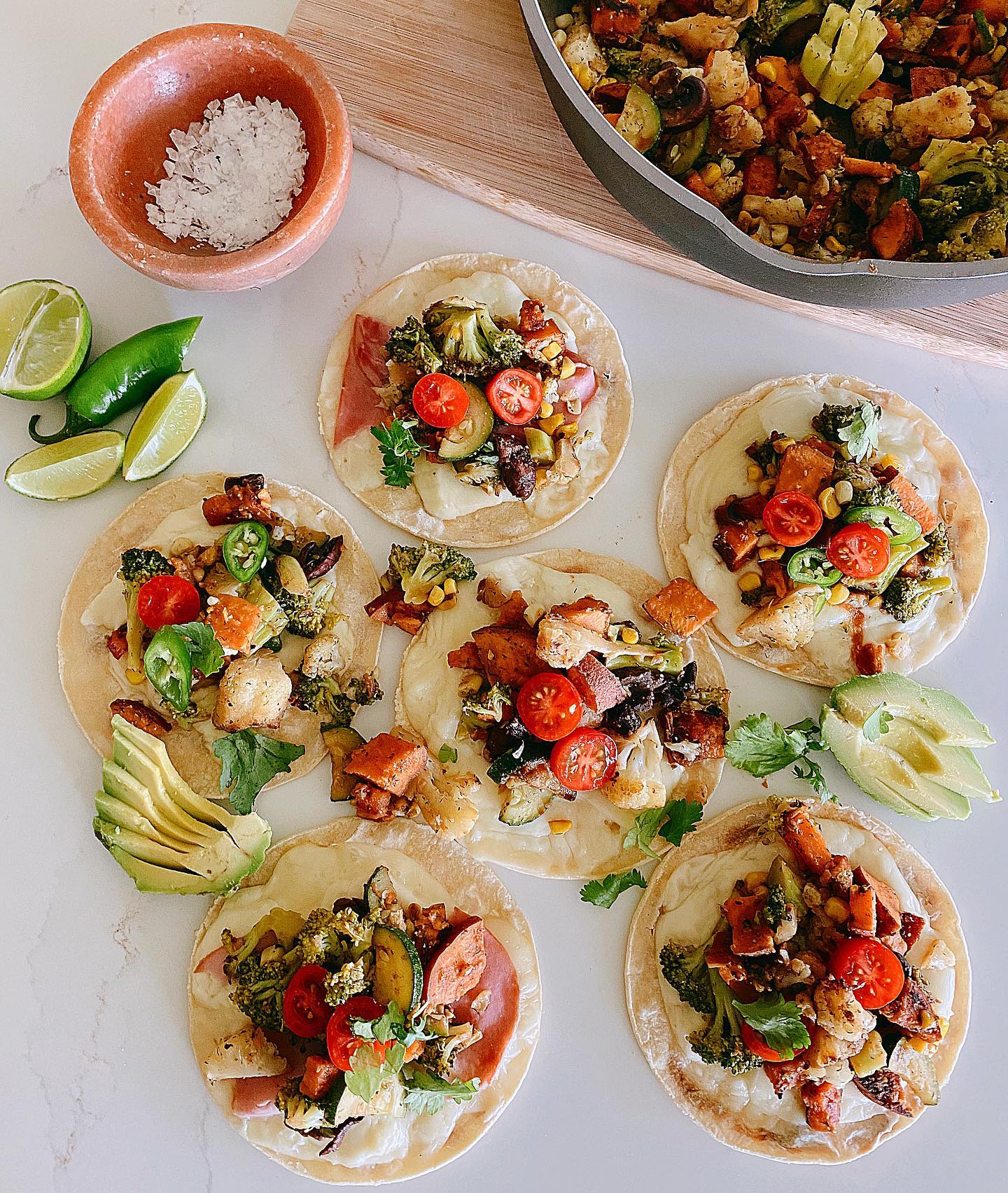 Quesadillas with Roasted Vegetables