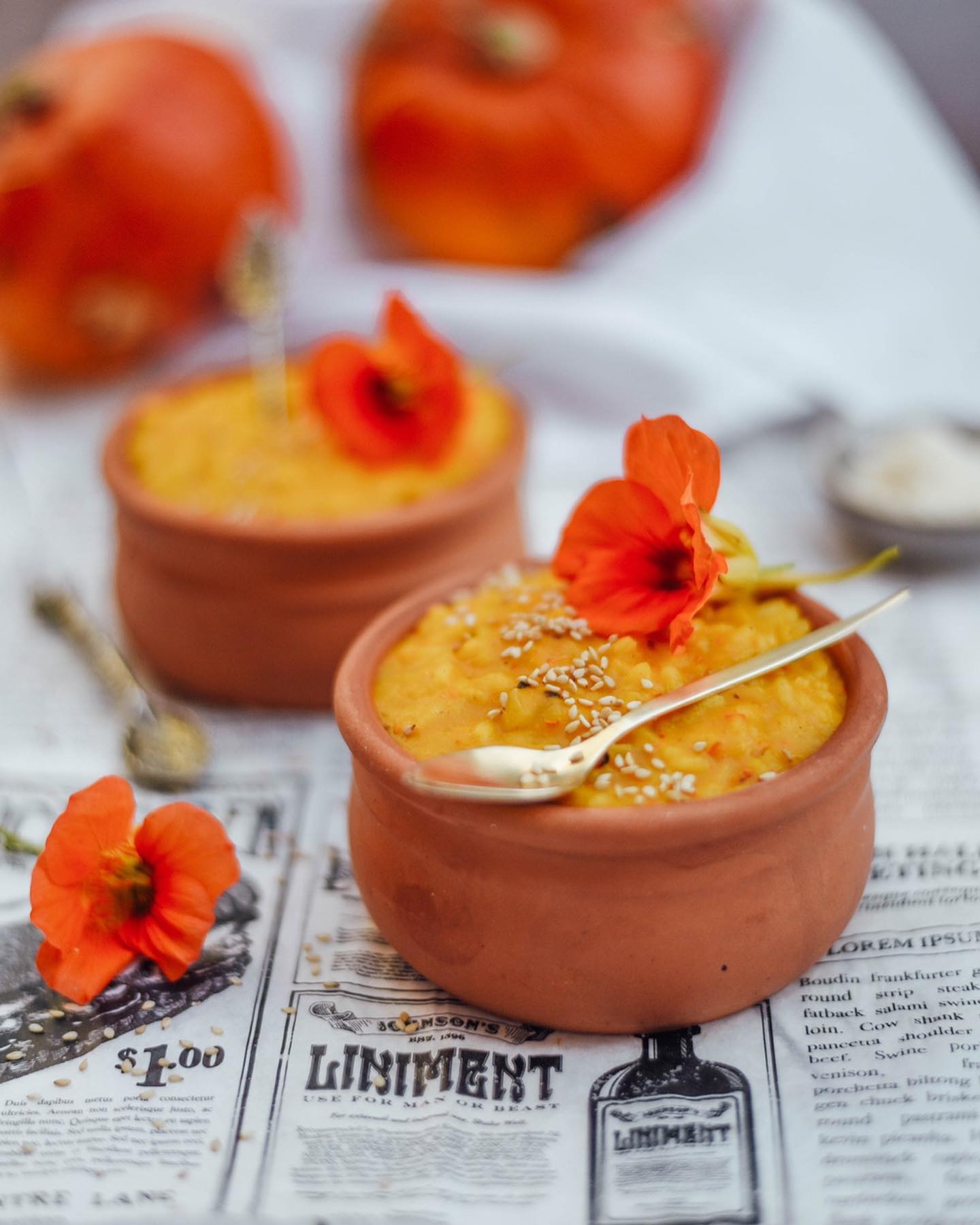 Creamy Pumpkin Risotto for Autumn