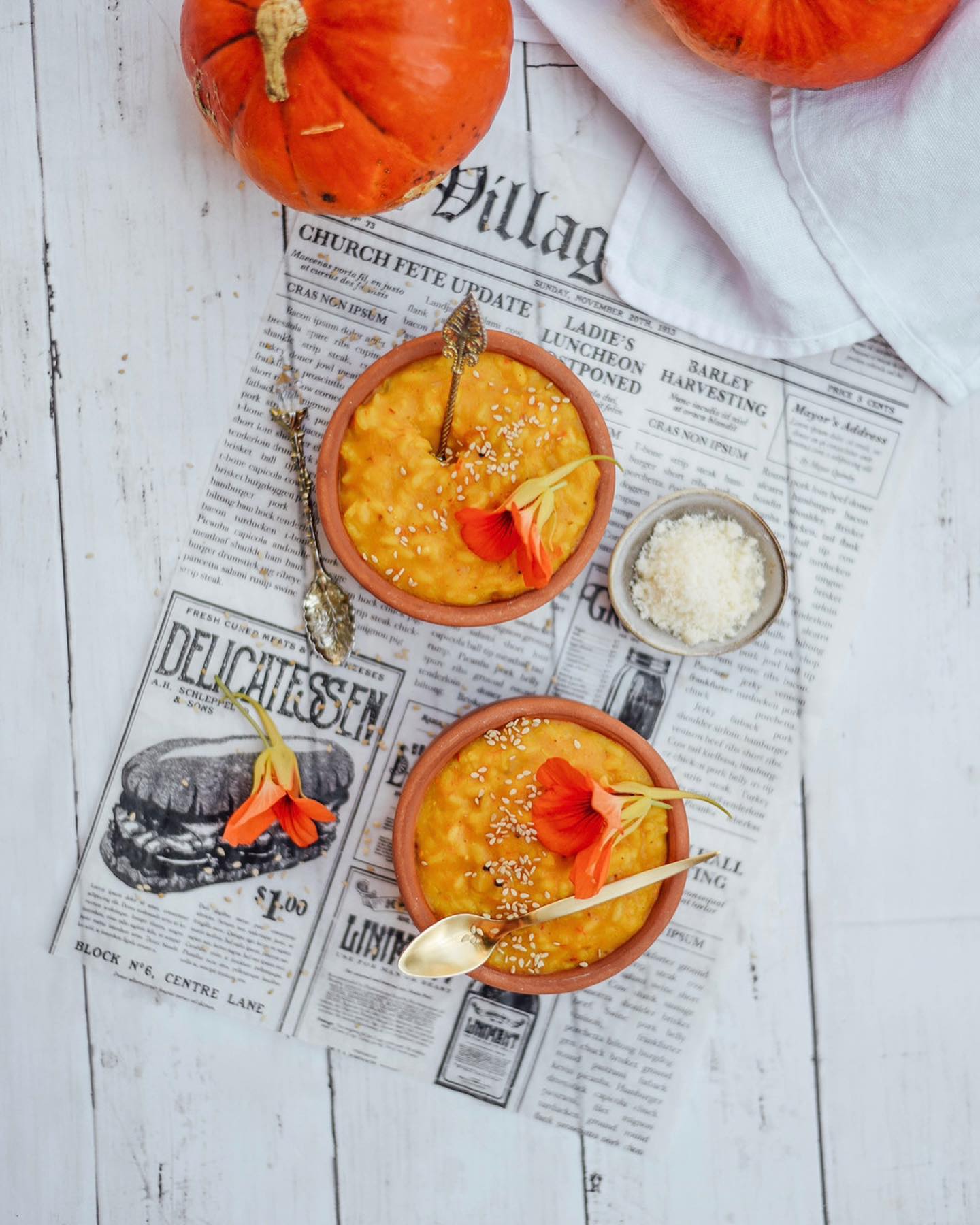 Creamy Pumpkin Risotto for Autumn