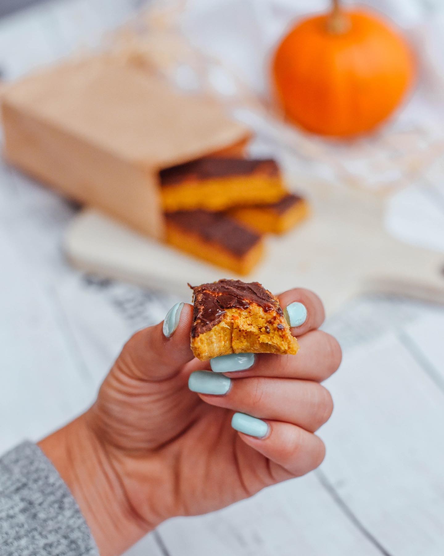 Easy Healthy Pumpkin Bars