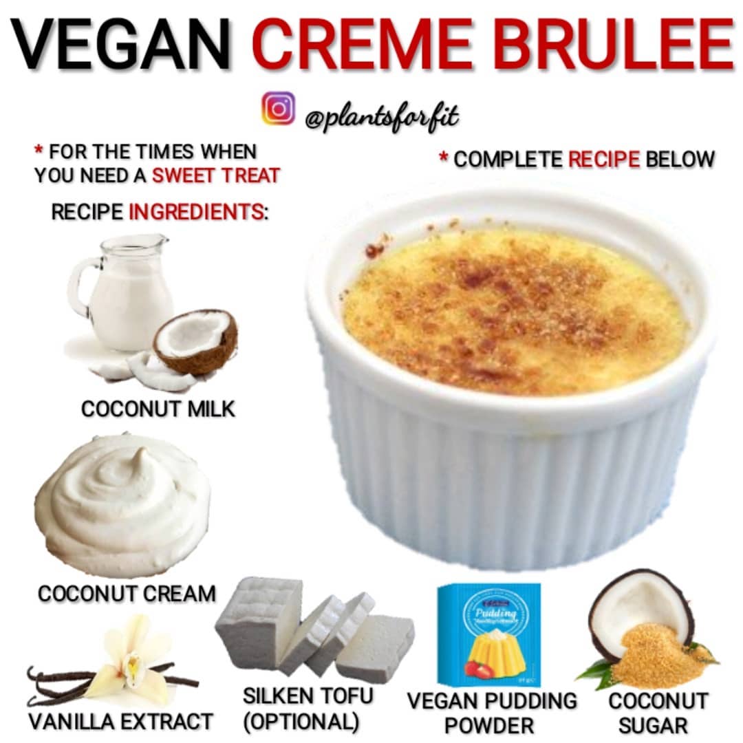 Vegan Creme Brulee