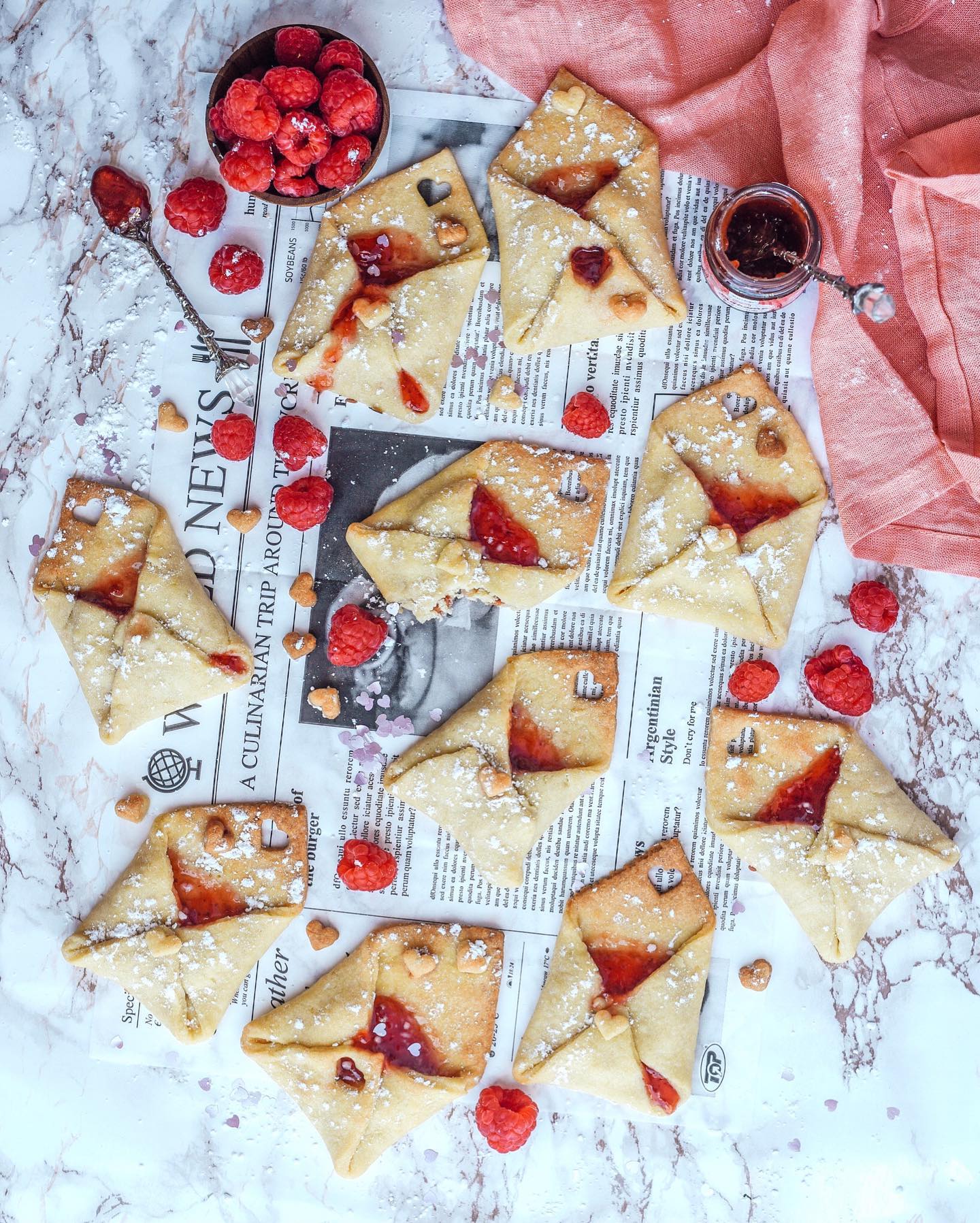 Love Letter Valentine's Day Cookies