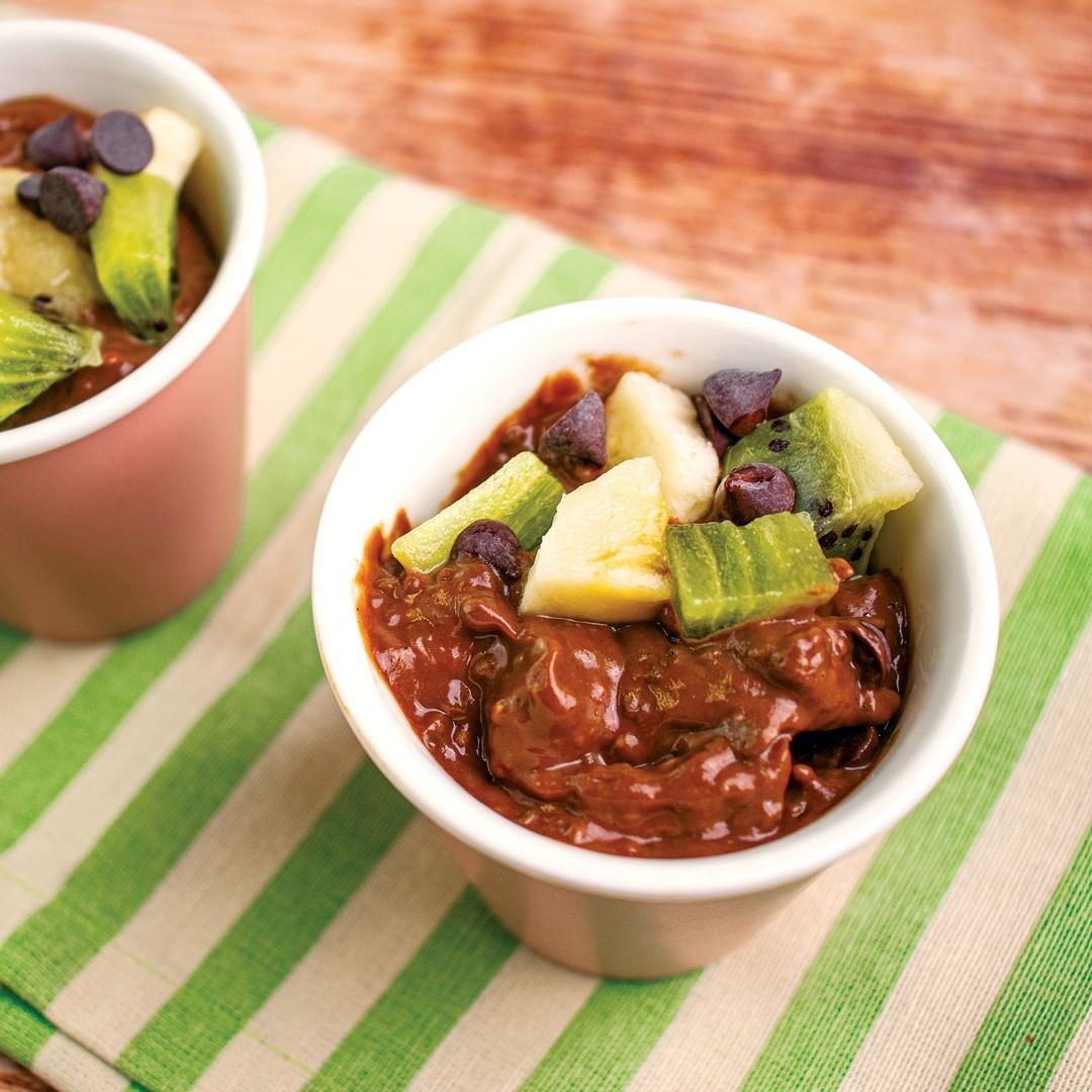 Chia and Avocado Chocolate Pudding