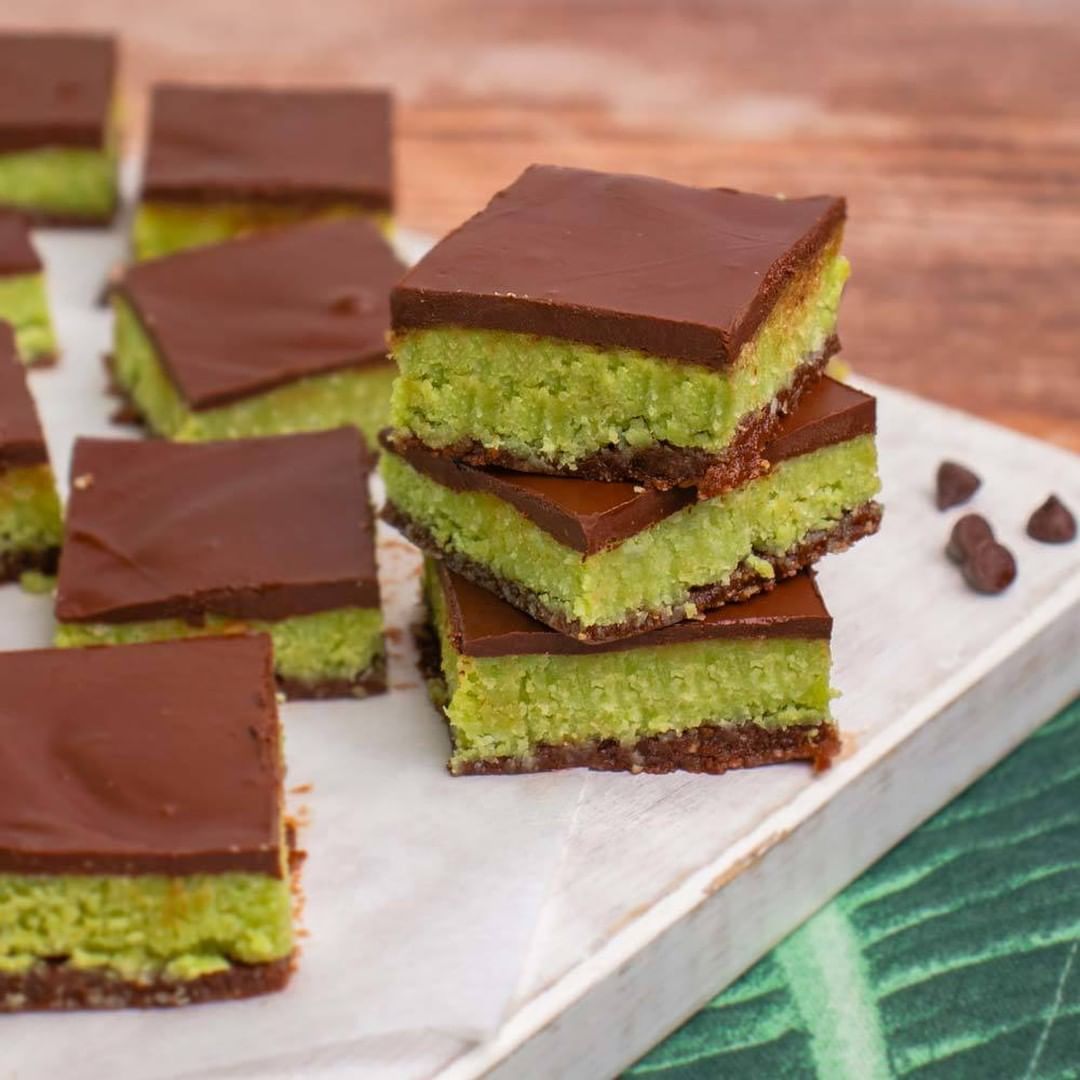 Avocado & Ginger Slice (Vegan and Gf)