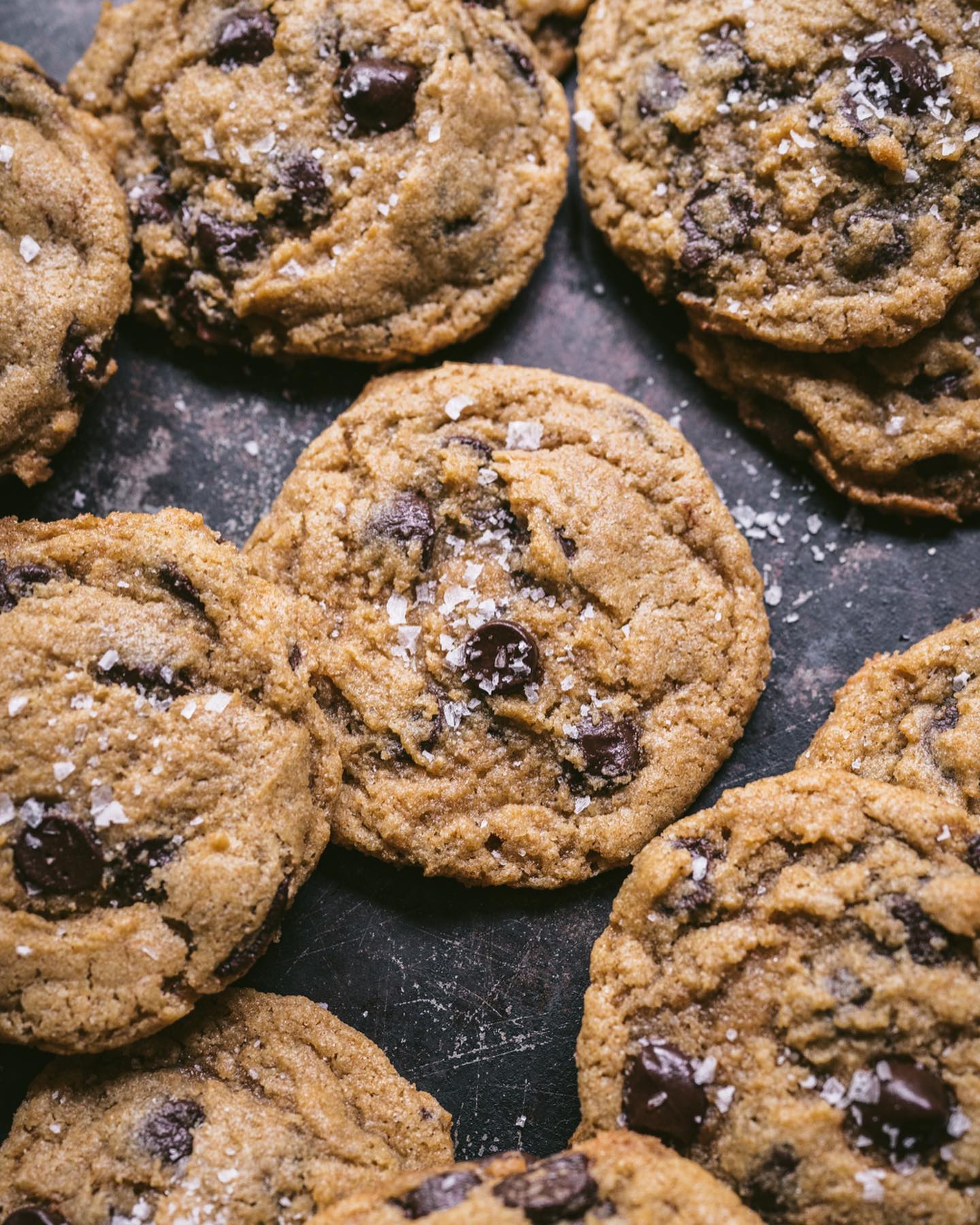 Vegan Chocolate Chip Cookies with Einkorn Flour