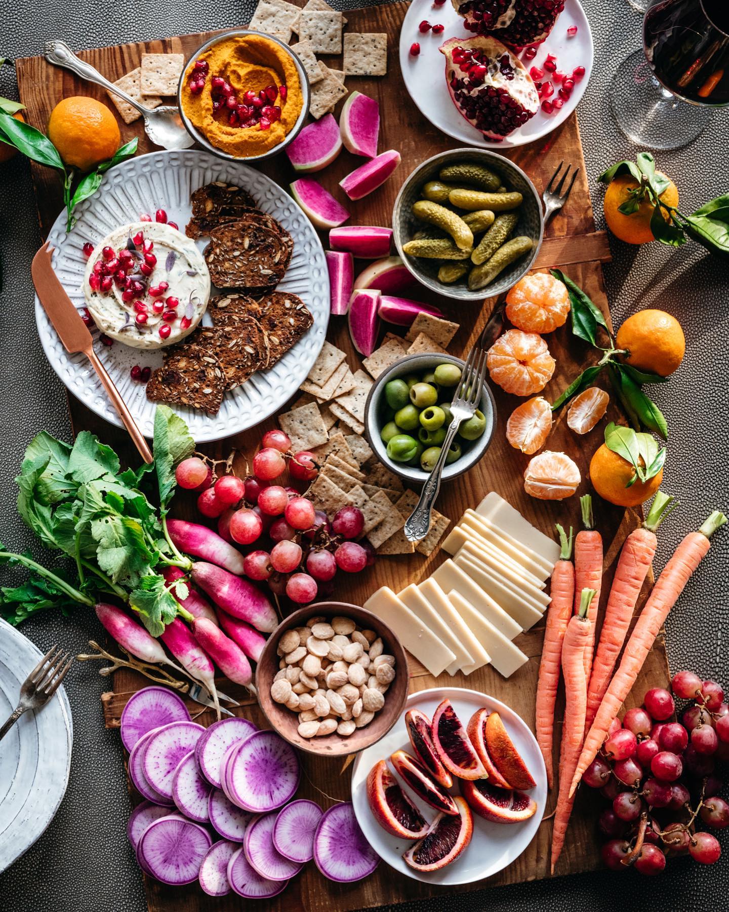 Easy Charcuterie Board Assembly