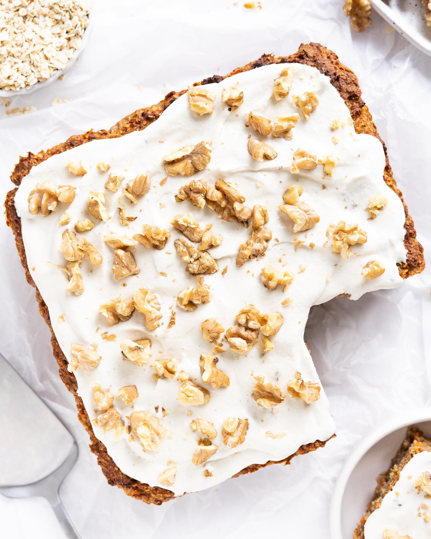 Healthy Vegan Carrot Cake