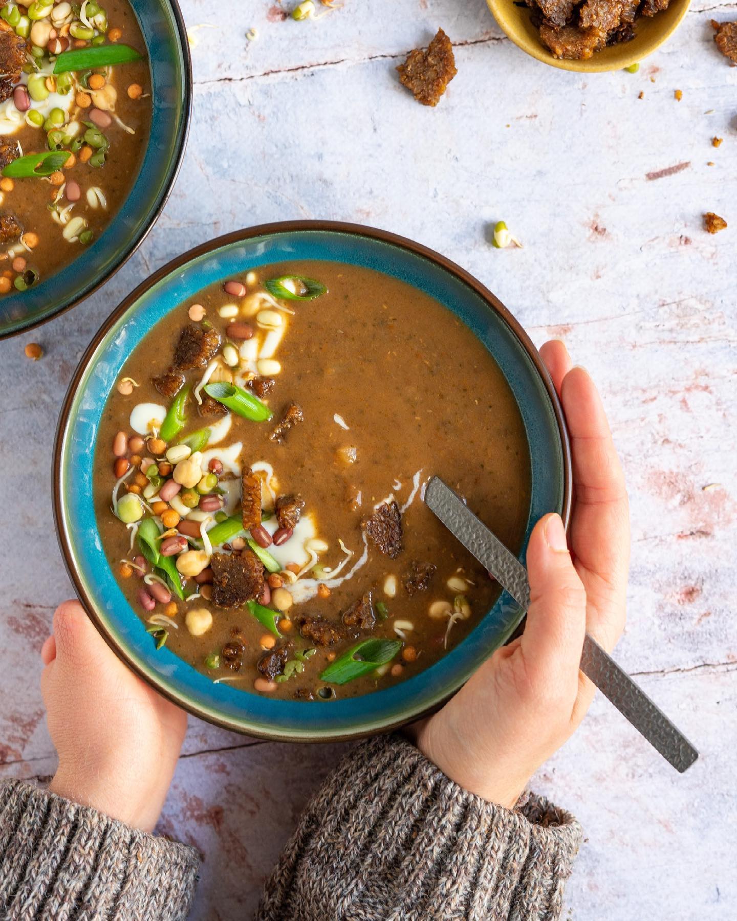 Vegan Brown Lentil Soup