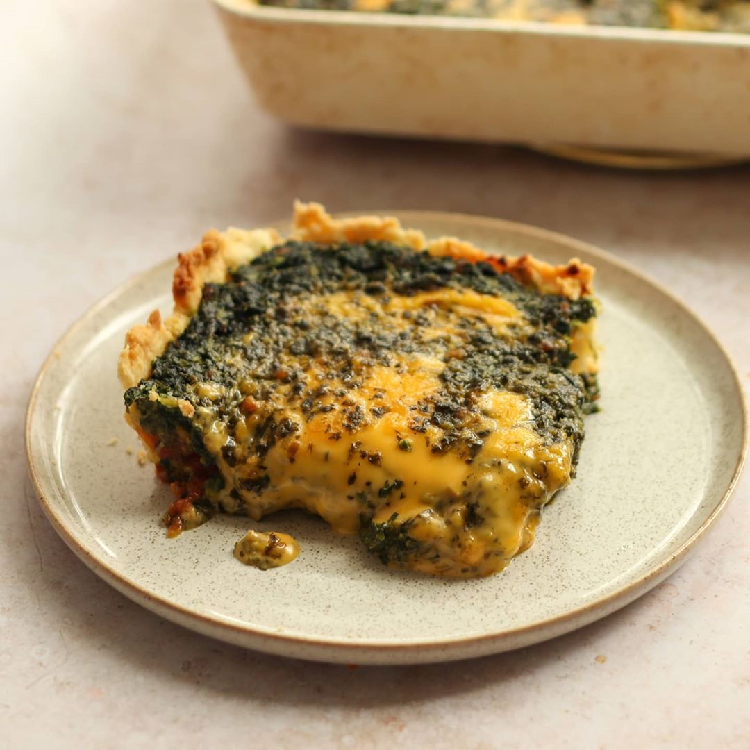 Vegan Spinach-Cheese Pie