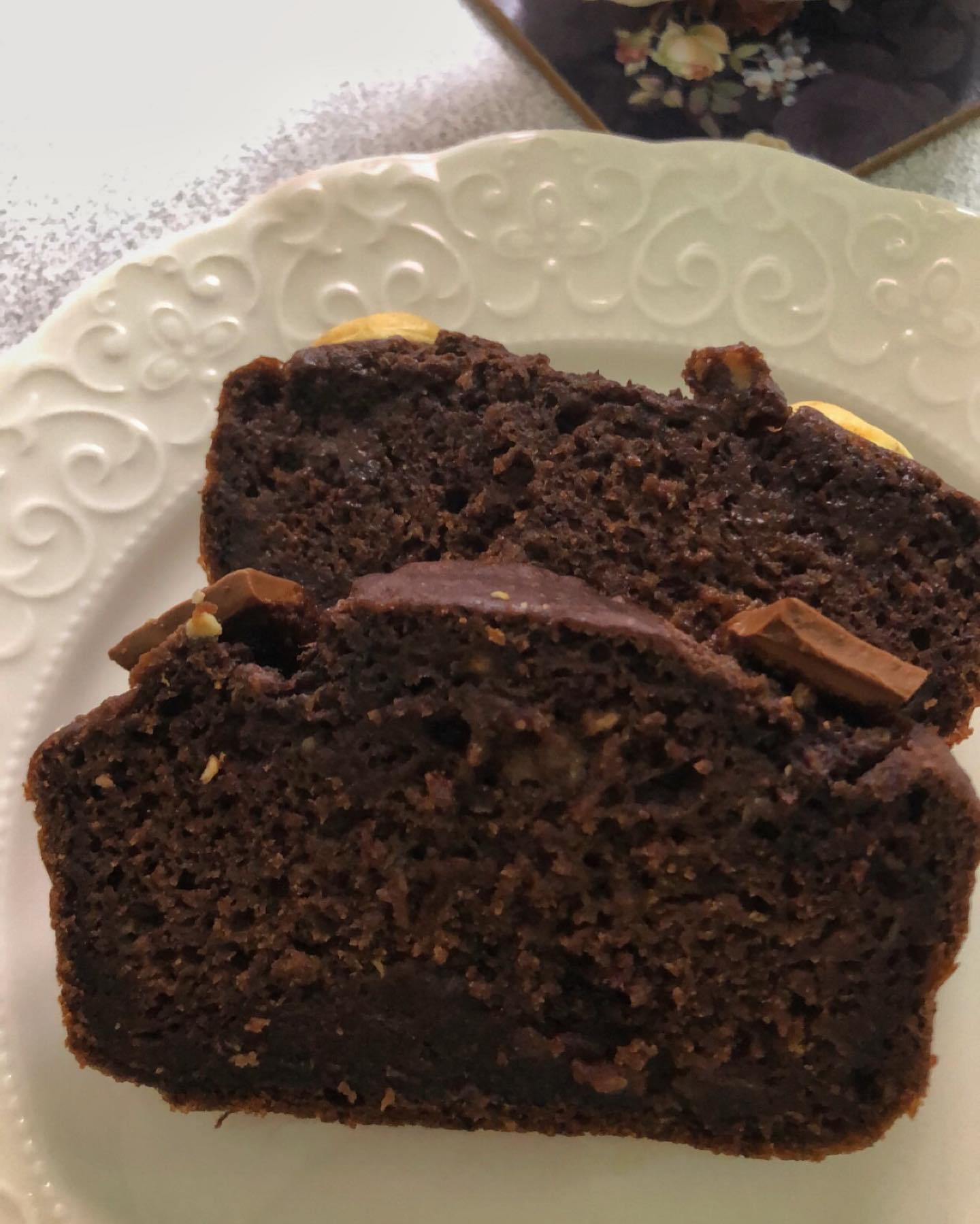 Vegan Chocolate Banana Cake
