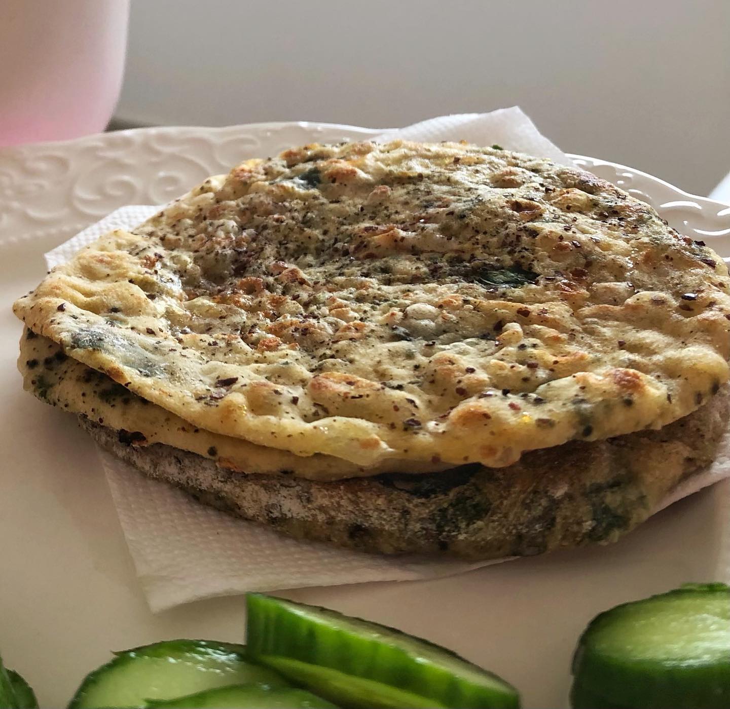 Spinach, Onion, and Cheese Stuffed Bread