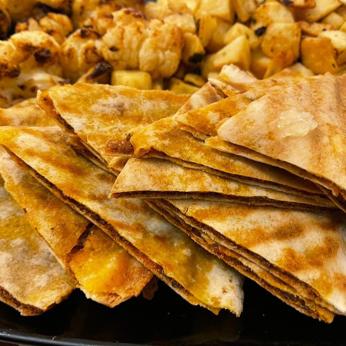 Vegan Stuffed Lebanese Bread
