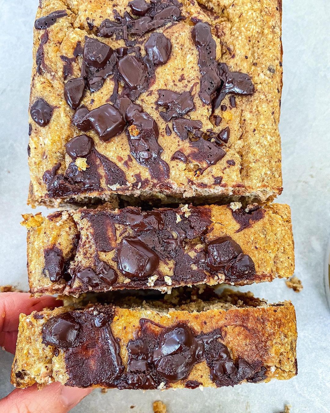 Gluten Free and Vegan Chocolate Chip Banana Bread