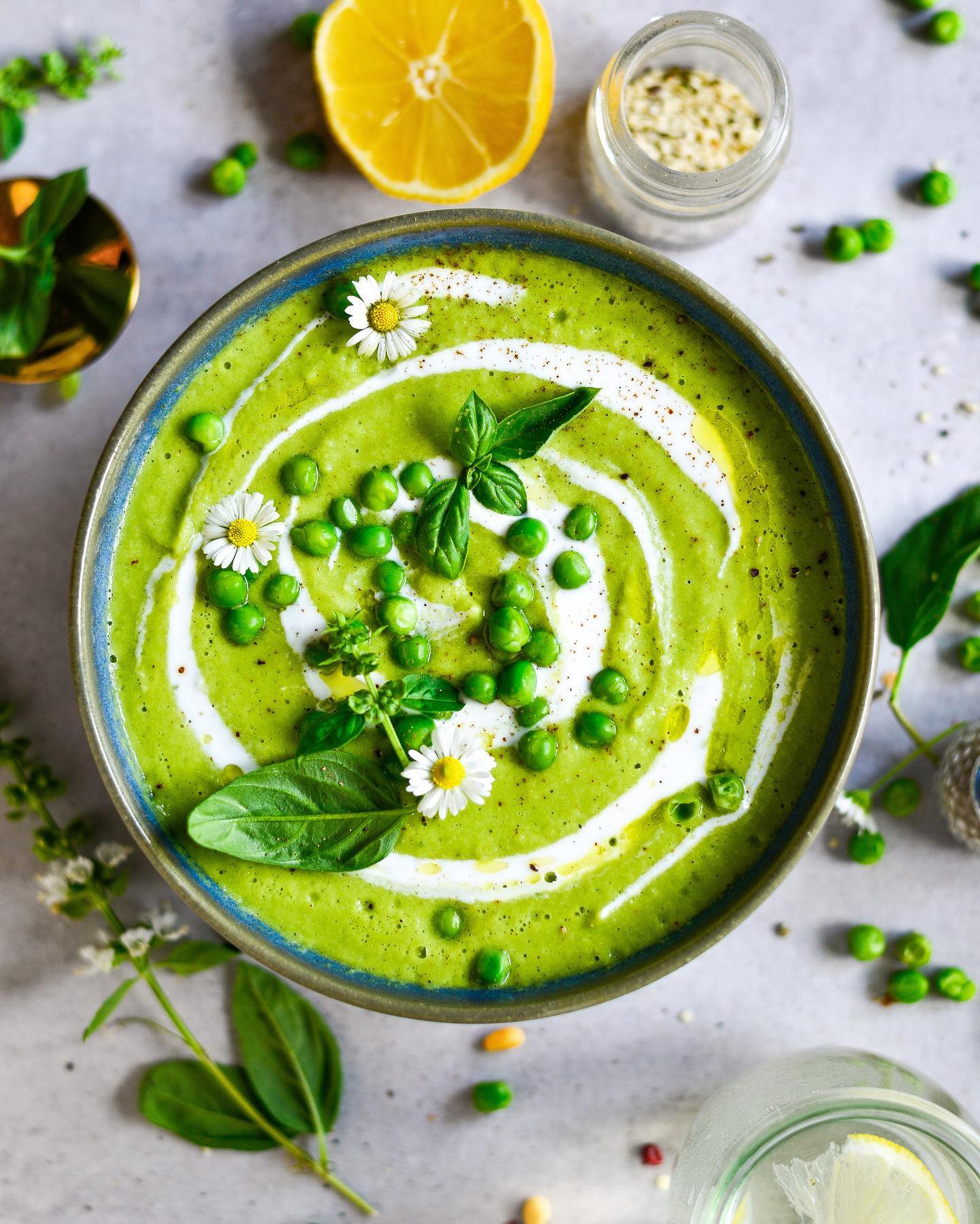 Refreshing Green Peas Gazpacho: a Summer Delight