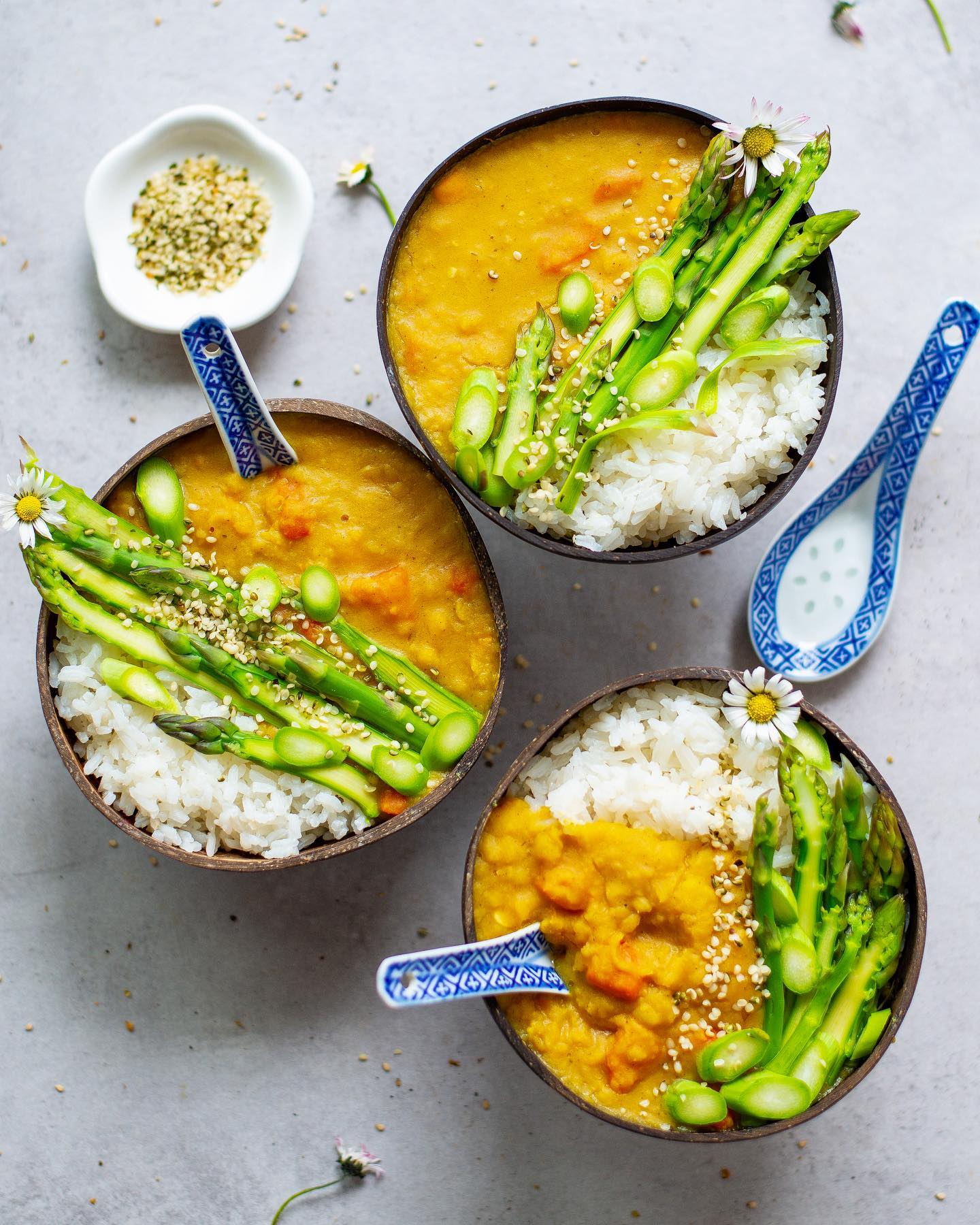 Hearty Yellow Split Peas Dal with Turmeric and Cumin