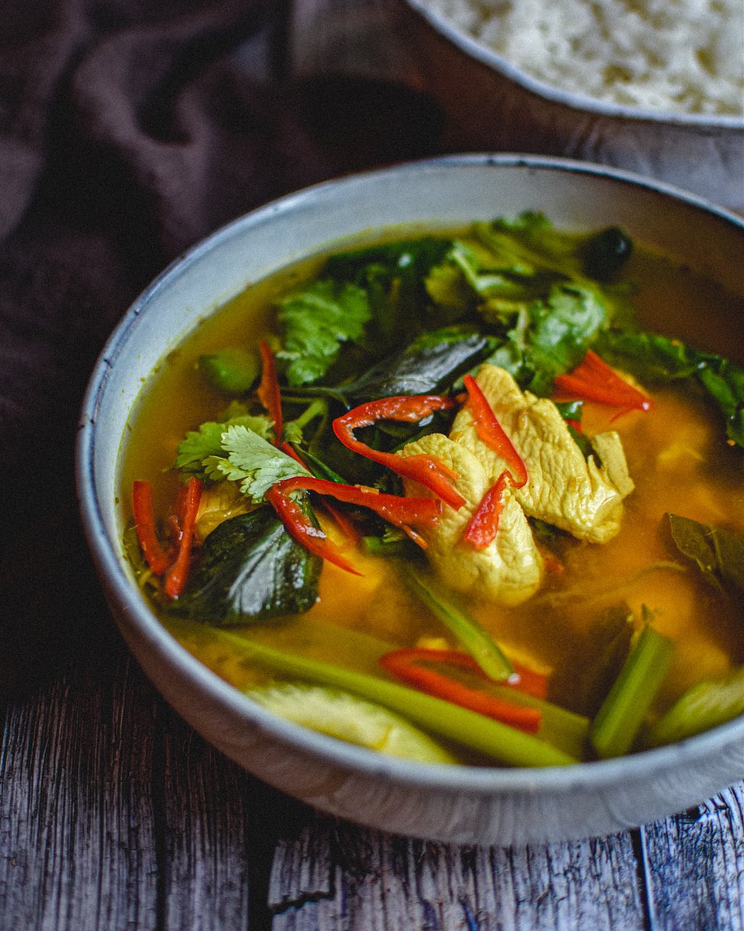 Northern Thai Chicken Herbal Curry