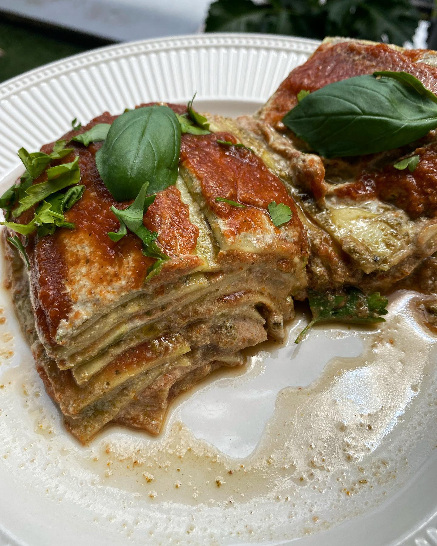 Raw Vegan Zucchini Lasagna