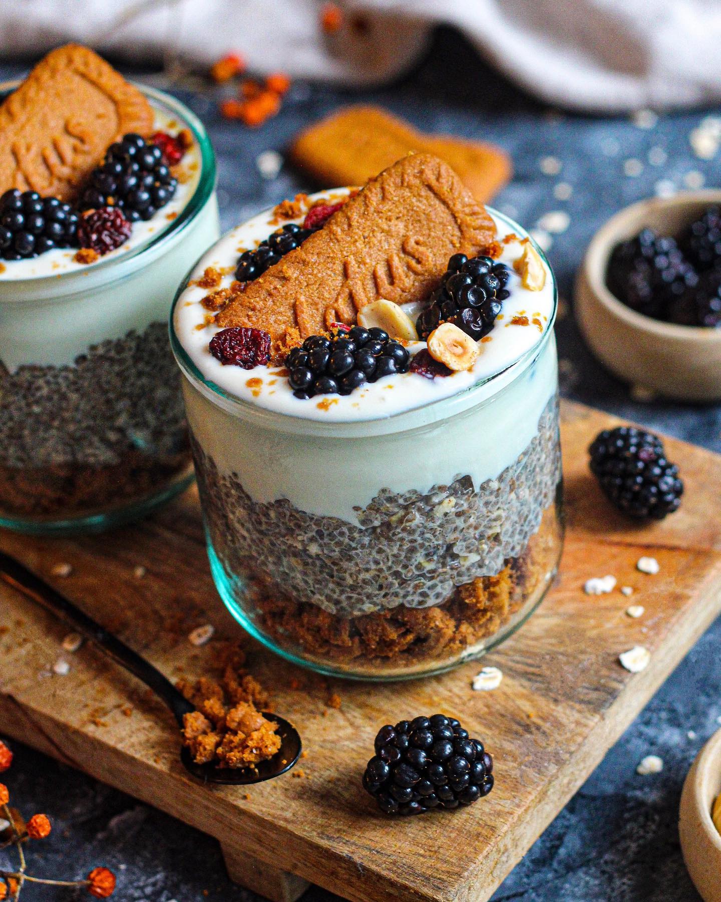 Vegan Gingerbread Chia Pudding
