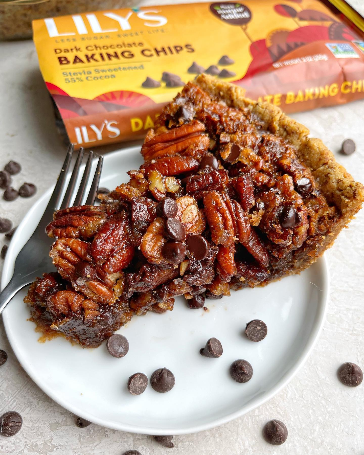 Salted Chocolate Pecan Pie