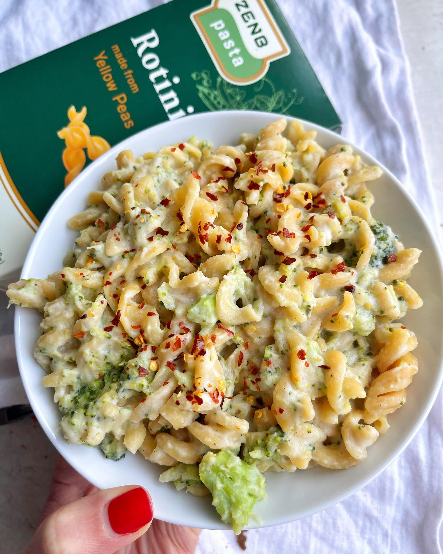 Dairy-Free Alfredo Pasta with Hidden Veggies