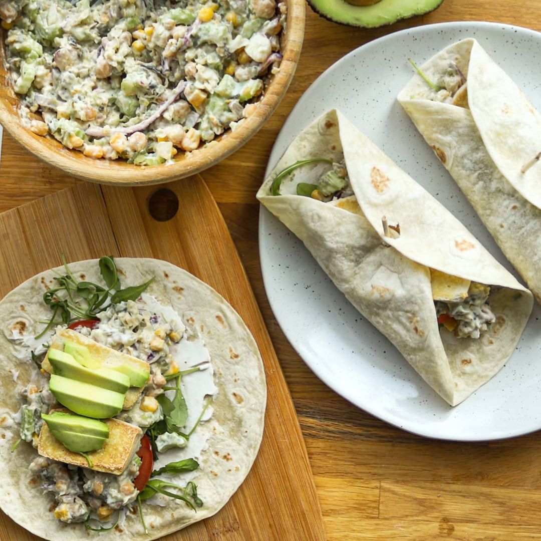 Vegan Chickpea Tuna Salad with Optional Add-Ins