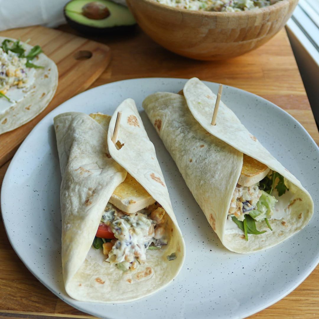 Vegan Chickpea Tuna Salad with Optional Add-Ins