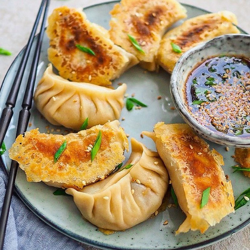 Vegan Hanetsuki Gyoza