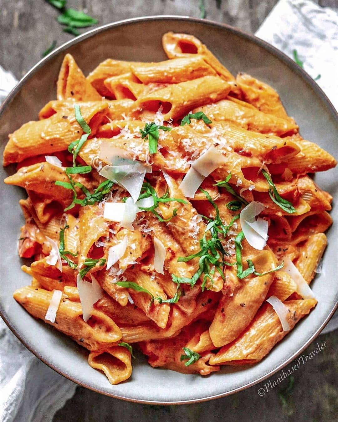 Creamy Vegan Penne Alla Vodka