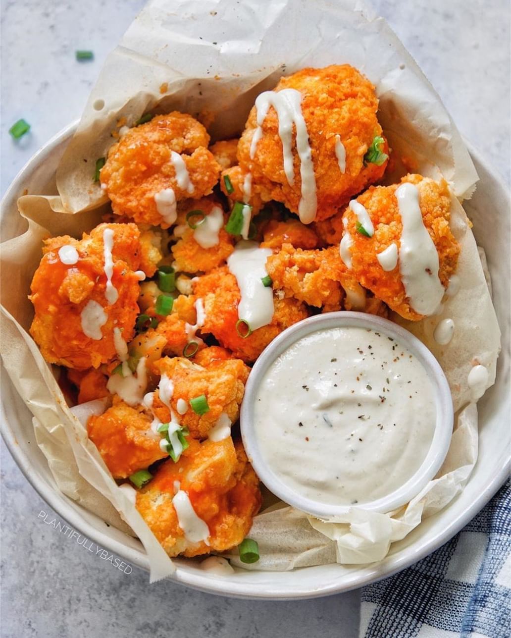 Cauliflower Buffalo Wings