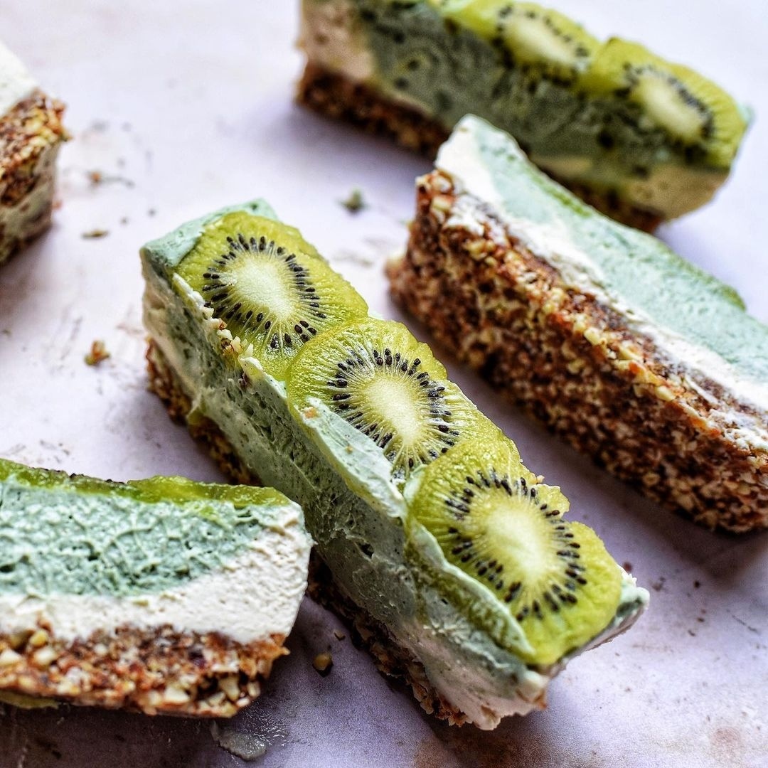 No-Bake Kiwi Citrus Bars