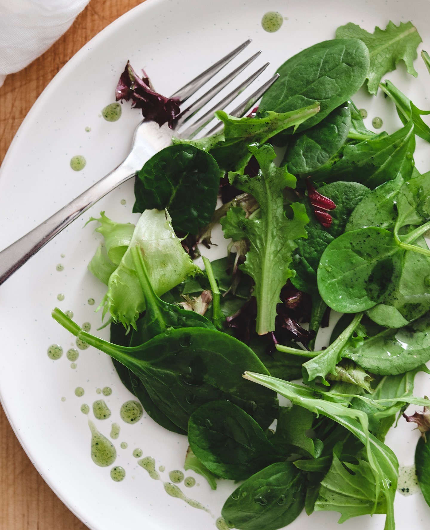 Simple Spirulina Salad Dressing