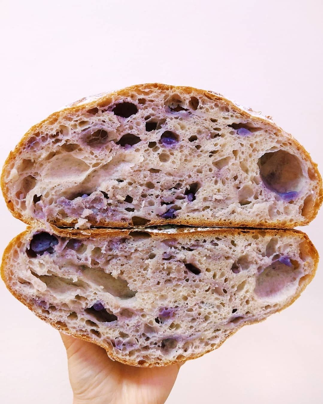 Blue Potato Sourdough