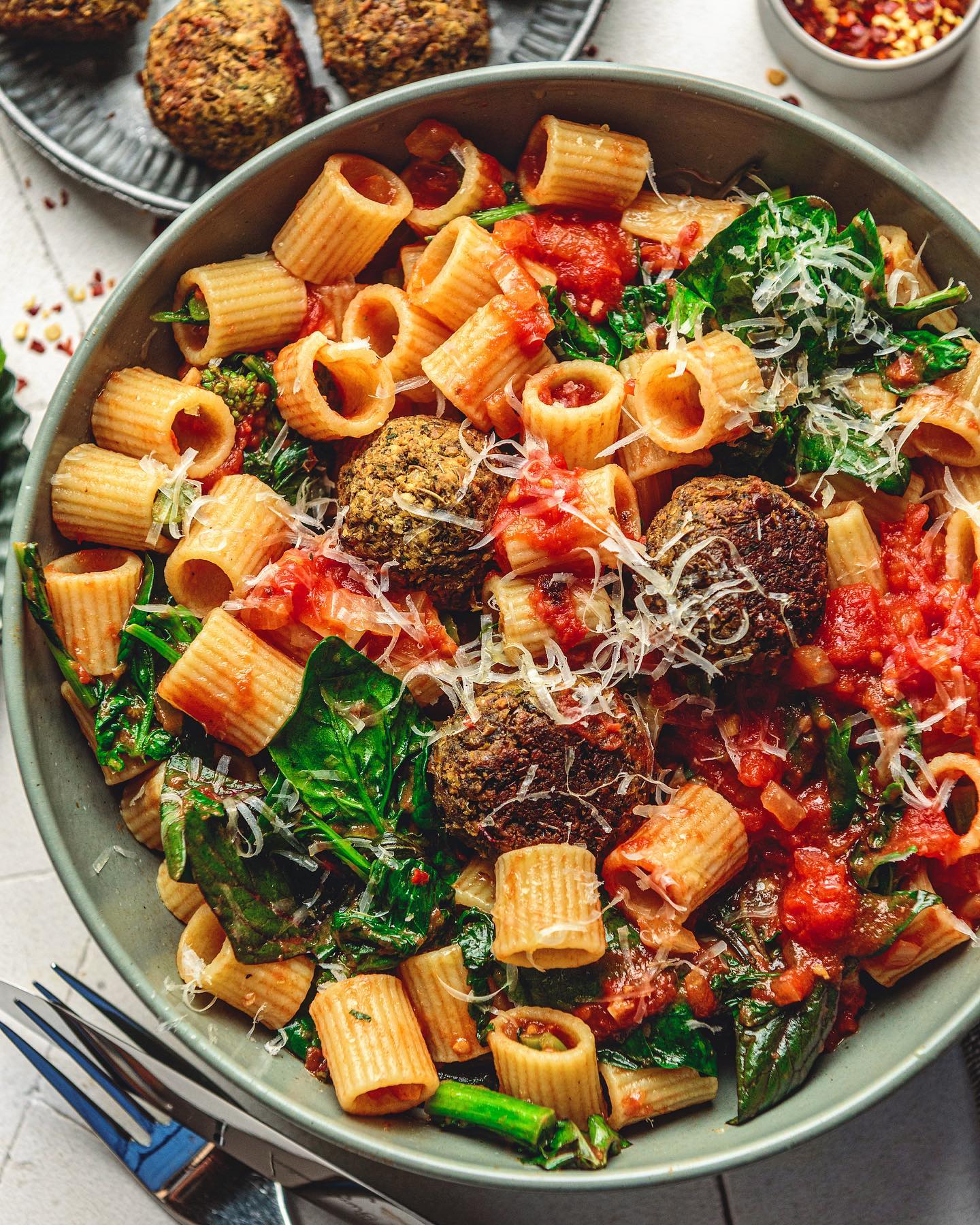 Lentil Neatballs for Vegan Pasta