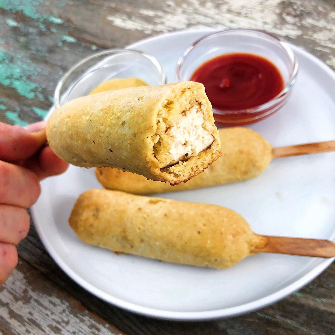 Tofu Corndog