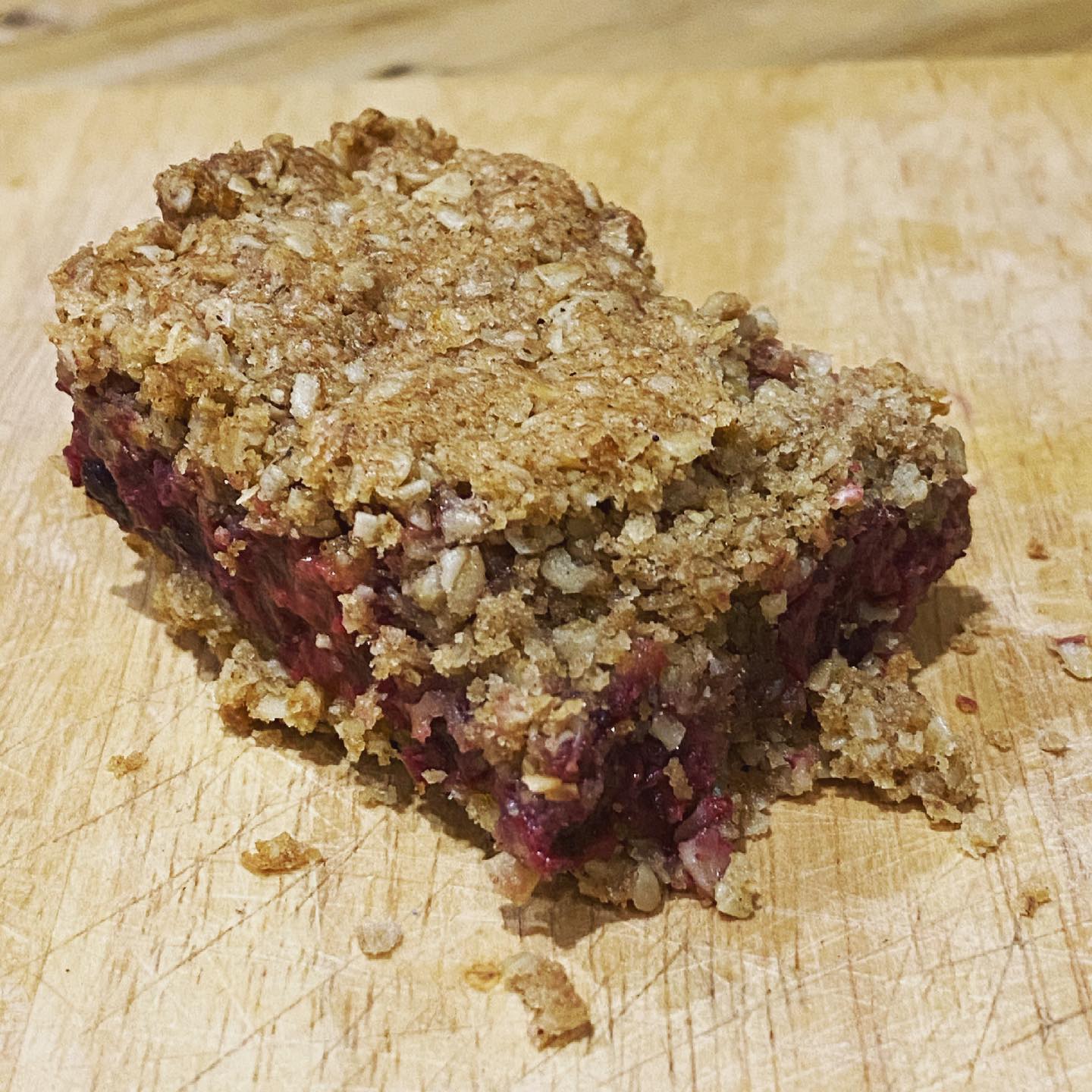 Berry Flapjack Bars