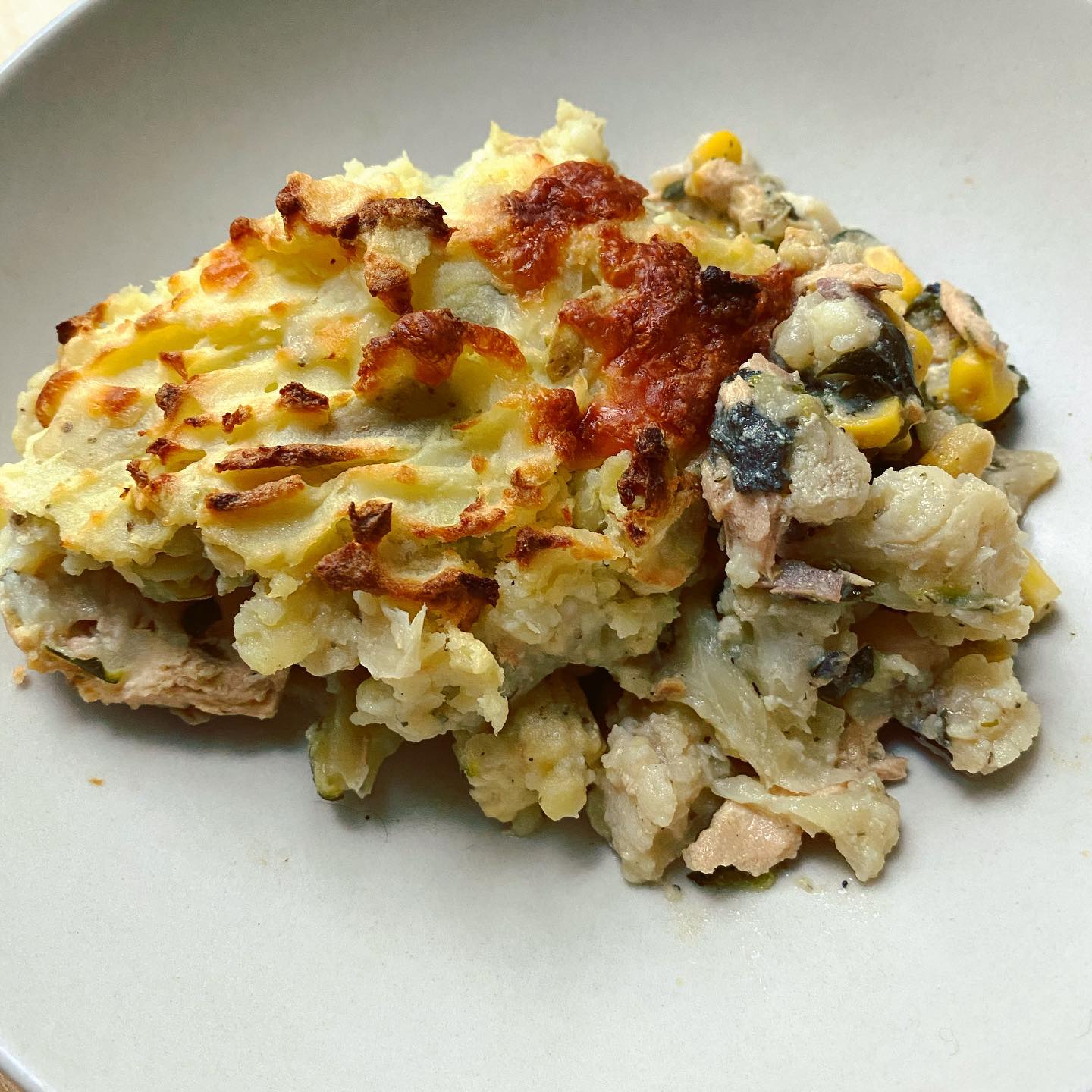 Simple Salmon and Vegetable Fish Pie
