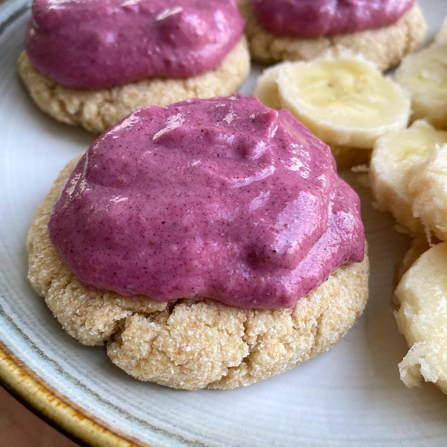 Maple Vanilla Plant Yogurt Cookies