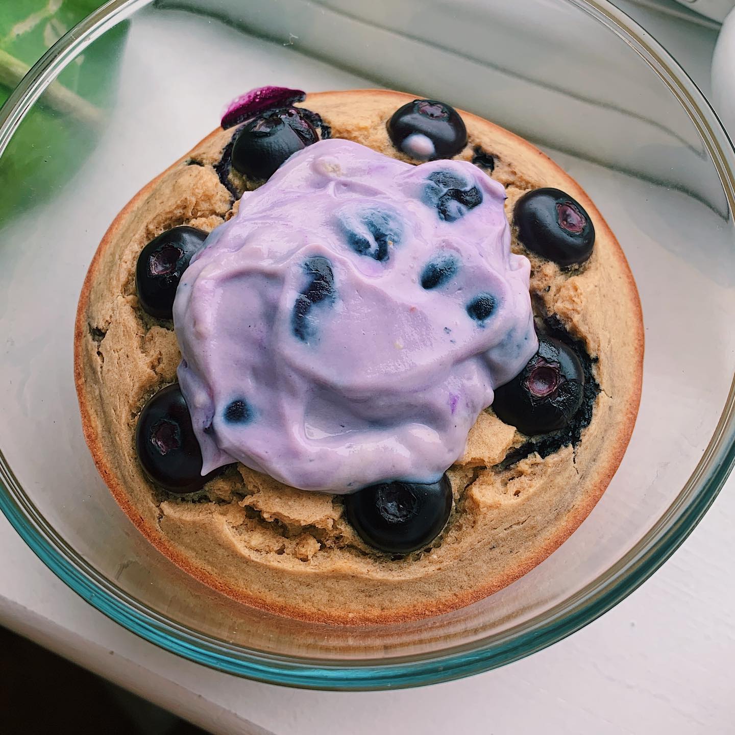 Fluffy Blueberry Muffin Baked Oats