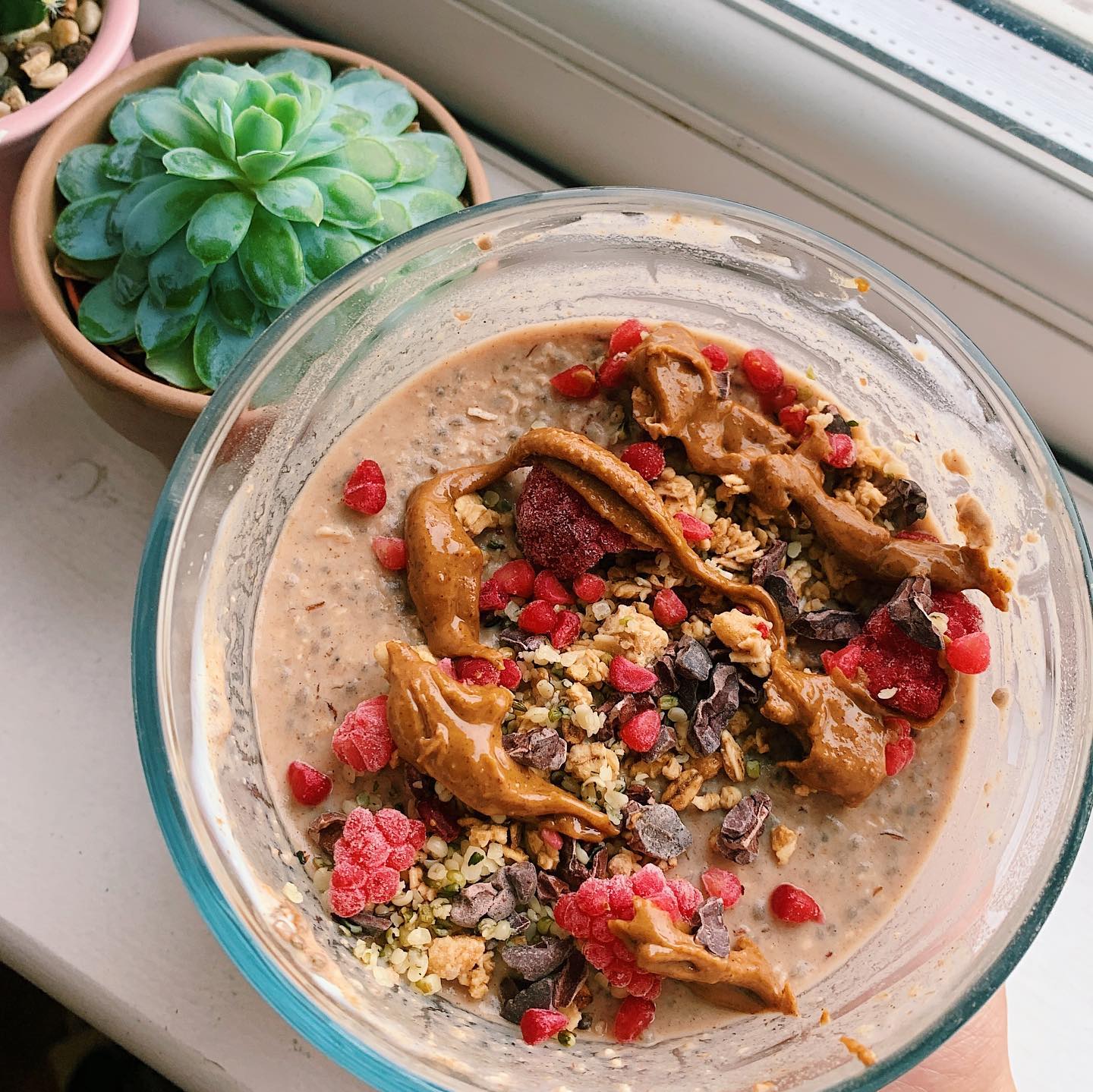 Protein-Packed Overnight Oats with Chia and Flax Seeds