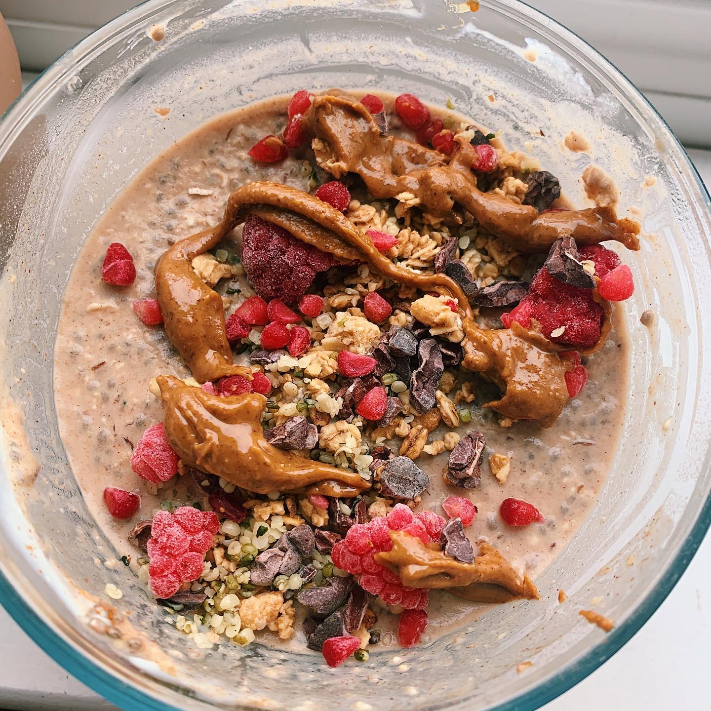 Protein-Packed Overnight Oats with Chia and Flax Seeds