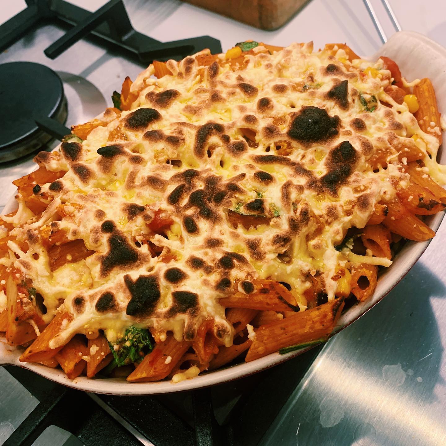 Cheesy Vegan Pasta Bake