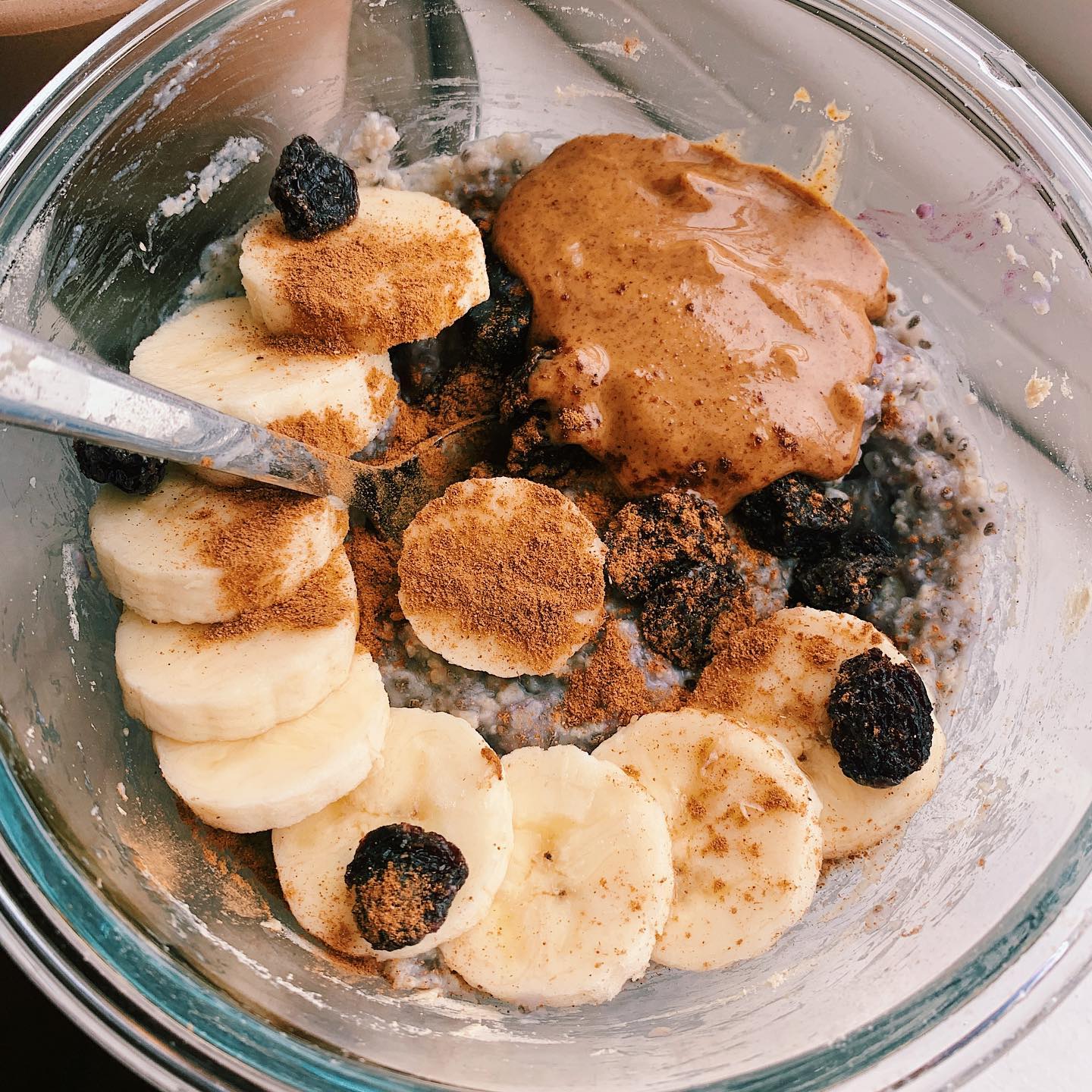 Blueberry Salted Caramel Oats