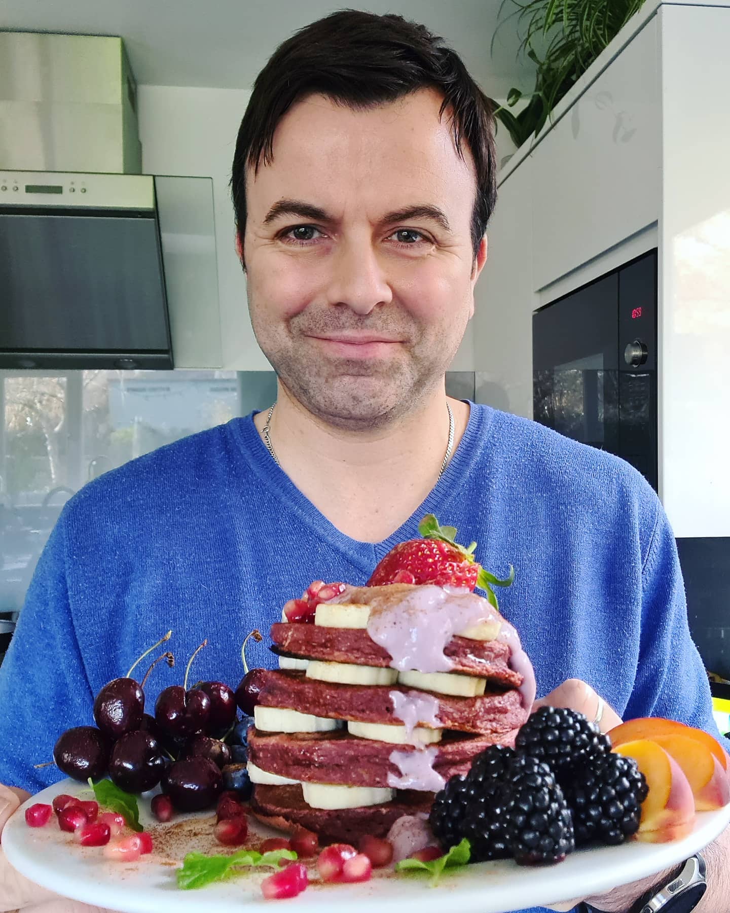 Beetroot & Apple Pancakes