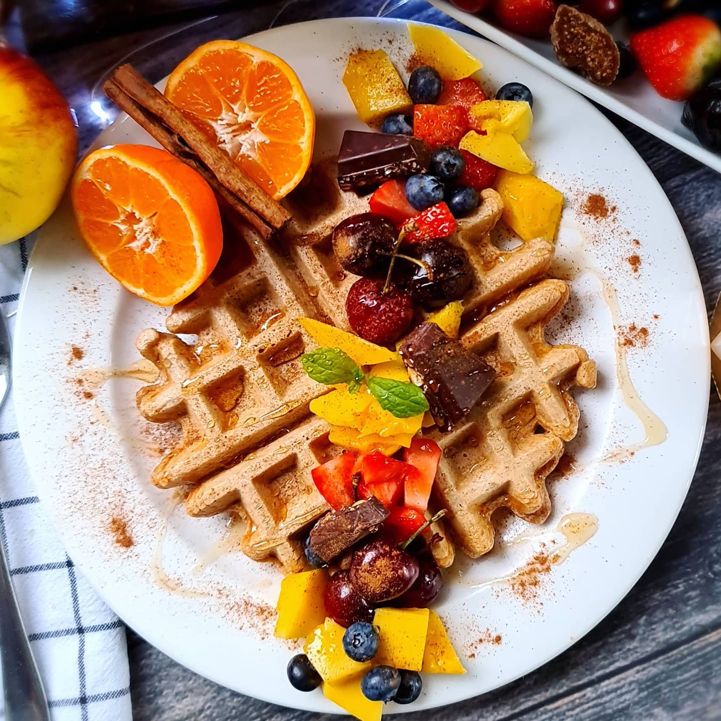 Buttermilk Gingerbread Waffle