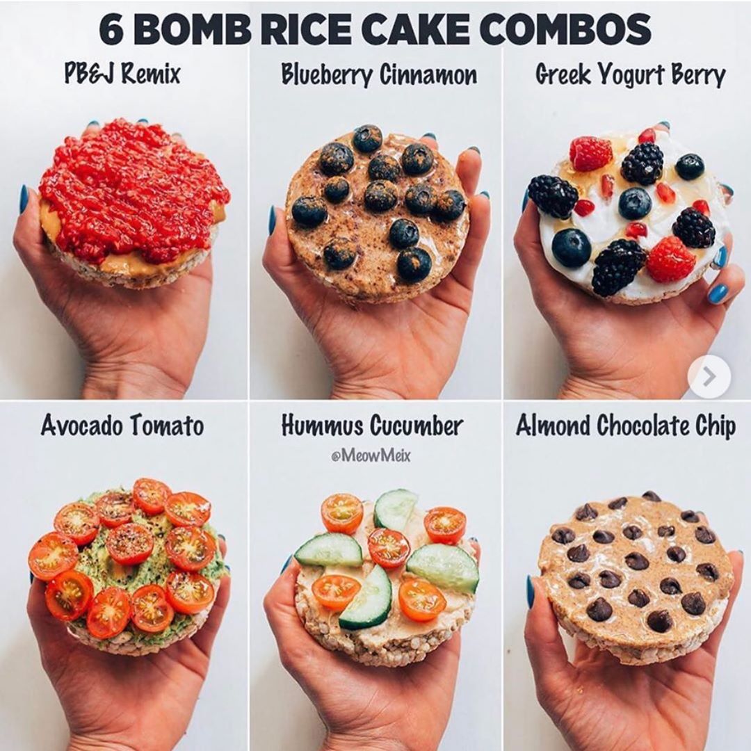 6 Drooling Worthy Rice Cake Combos