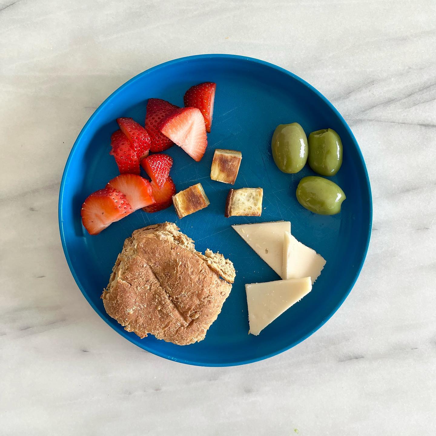 No-Cook Toddler Snack Plate Dinner