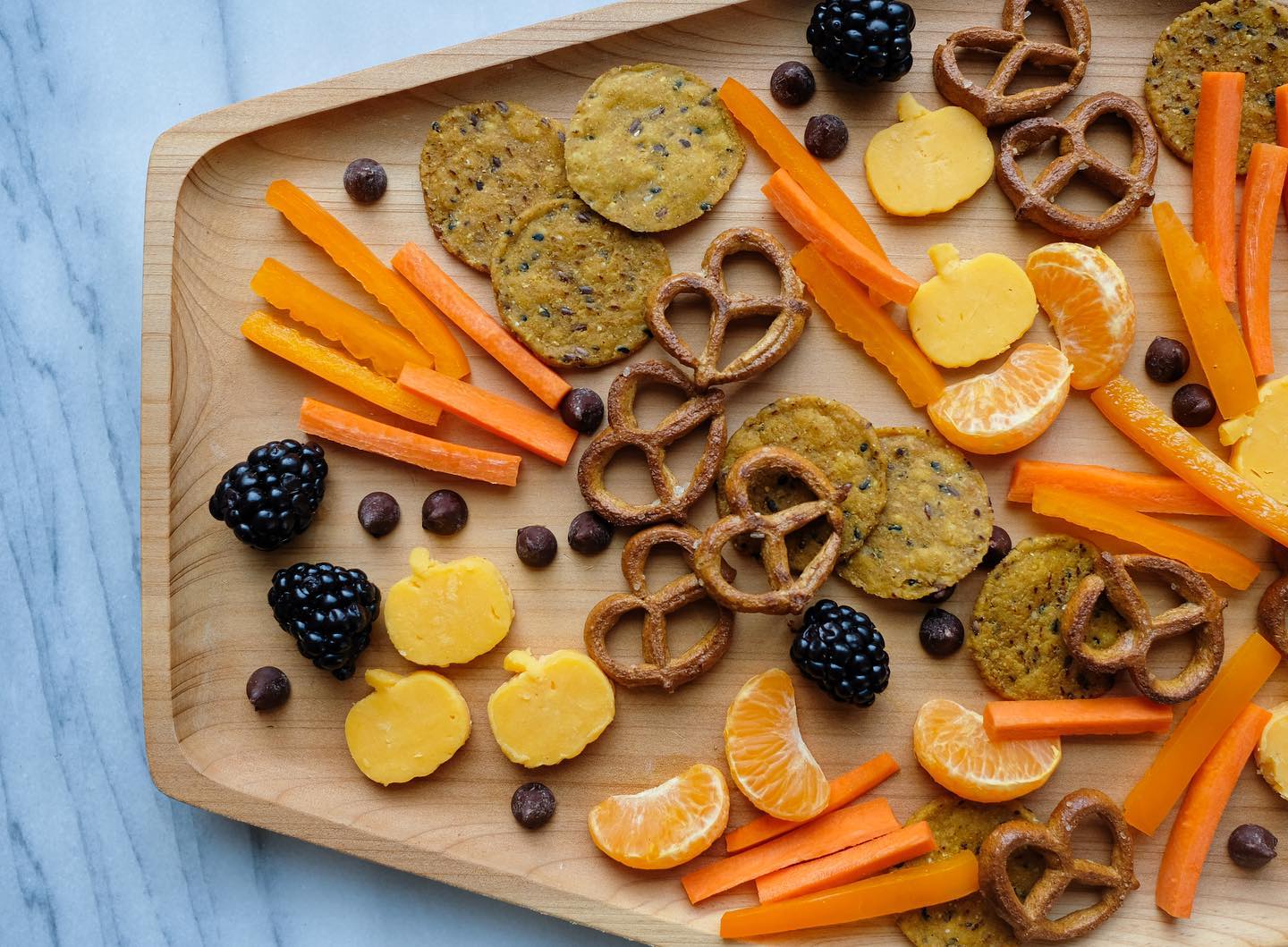 Halloween Toddler Snack Board